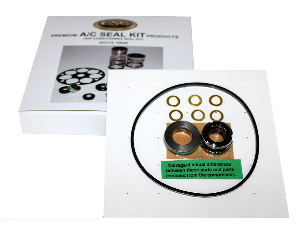 Nippondenso 10P13/15 Shaft Seal Kit Wave Spring Carbon Type Seal