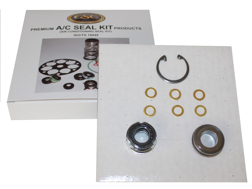 Nippondenso 6P127A/6P127B/6P134/6P148/10P13/10P15/10P17 Shaft Seal Kit (Notched Face)