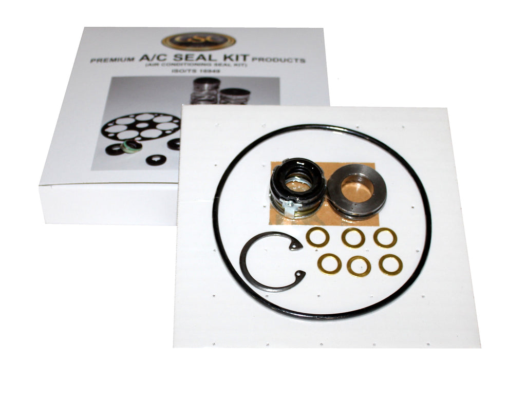 Nippondenso 6P127A/6P127B/6P134/6P148/10P13/10P15/10P17 Shaft Seal Kit (Notched Face)
